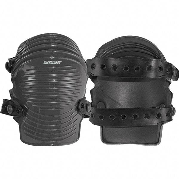 Bucket Boss - Knee Pads Strap Type: Buttons Hard Protective Cap: No - Makers Industrial Supply