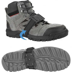 Geroline - Ice Traction Footwear Footwear Style: Strap-On Cleat Traction Type: Tungsten Carbide Stud - Makers Industrial Supply