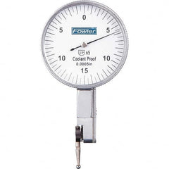 Fowler - Dial Test Indicators Maximum Measurement (Decimal Inch): 0.0300 Dial Graduation (Decimal Inch): 0.000500 - Makers Industrial Supply