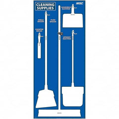 NMC - 30 x 68" Acrylic Shadow Board - Makers Industrial Supply