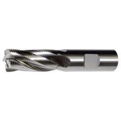 ‎1-1/2″ × 1-1/4″ × 3″ × 5-1/2″ RHS / RHC HSS-E (PM) Powder Metal Fine Profile Roughing End Mill - MF SE CC - Bright - Exact Industrial Supply