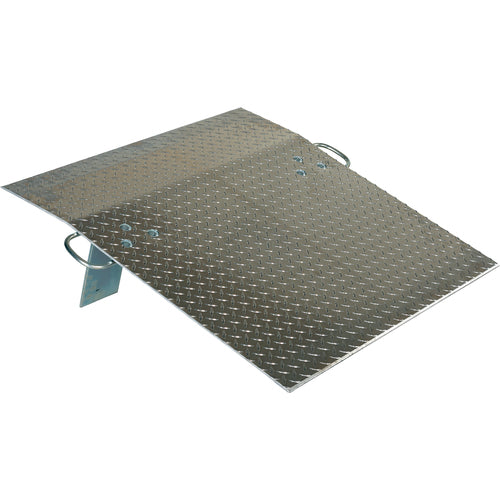 Aluminum Hand Truck Dockplate 0.5K 36 × 36 - Exact Industrial Supply