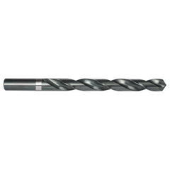 ‎#40 HSS Drill - 4xD - DIN 338 - Black Oxide - 118 Degree Point E-code # A100N40