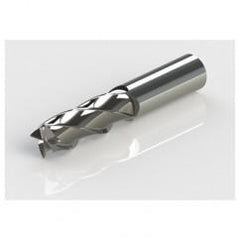 8mm Dia. x 100mm Overall Length 2-Flute Square End Solid Carbide SE End Mill-Round Shank-Center Cut-AlTiN - Makers Industrial Supply