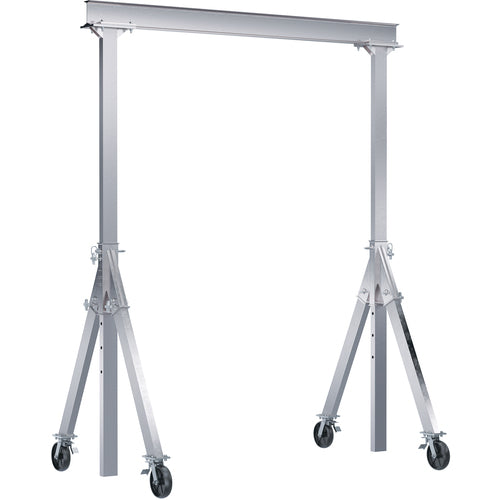 Adjustable Aluminum Gantry Crane 2K 10 × 10 TL Casters