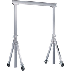 Adjustable Aluminum Gantry Crane 2K 10 × 8 TL Casters