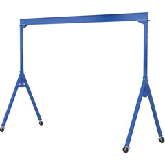 Adjustable Height Steel Gantry Crane 2K 10 × 16 TL Casters