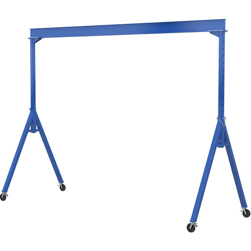 Adjustable Height Steel Gantry Crane 2K 15 × 10 TL Casters