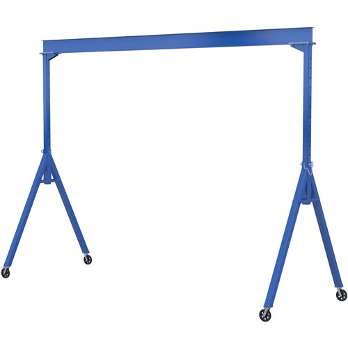 Adjustable Height Steel Gantry Crane 2K 15 × 9 VG Casters