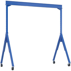 Adjustable Height Steel Gantry Crane 6K 15 × 14 TL Casters