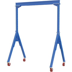 Adjustable Height Steel Gantry Crane 6K 15 × 14 VG Casters