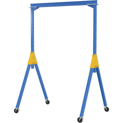 Knockdown Adjustable Steel Gantry Crane 2K 10 × 12 TL Casters