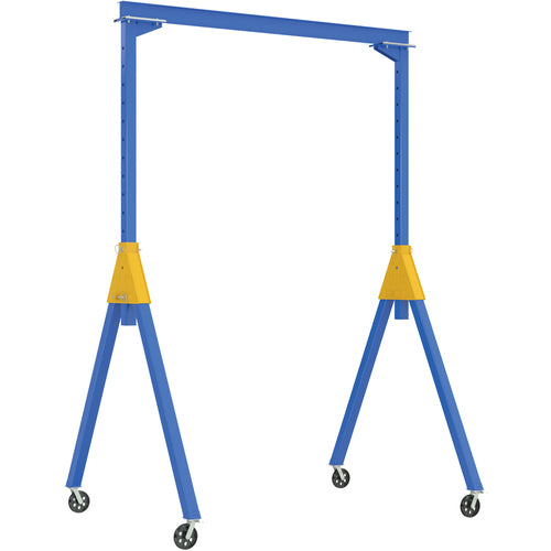 Knockdown Adjustable Steel Gantry Crane 2K 10 × 12 VG Casters