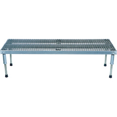 ‎Adj Alum Stand 9.5-15.5 H 23.62 × 96.12 - Exact Industrial Supply