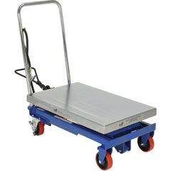 Air Steel Cart 1000 lb 19.6875 × 32.25 - Exact Industrial Supply