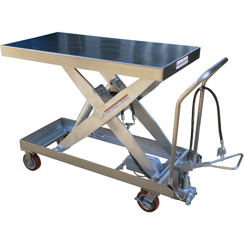 Air SS Cart 1750 lb 20 × 39.5 - Exact Industrial Supply