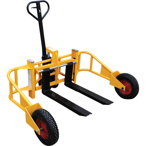 All-Terrain Pallet Truck 2K 32″ Fork - Exact Industrial Supply