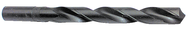 51/64 Dia. - 18 OAL - Black Oxide - HSS - Extra Long Straight Shank Drill - Makers Industrial Supply