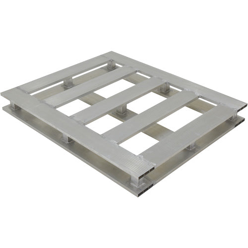 ‎Heavy Duty Aluminum Half Pallet 24 × 24 - 4 Way - Exact Industrial Supply