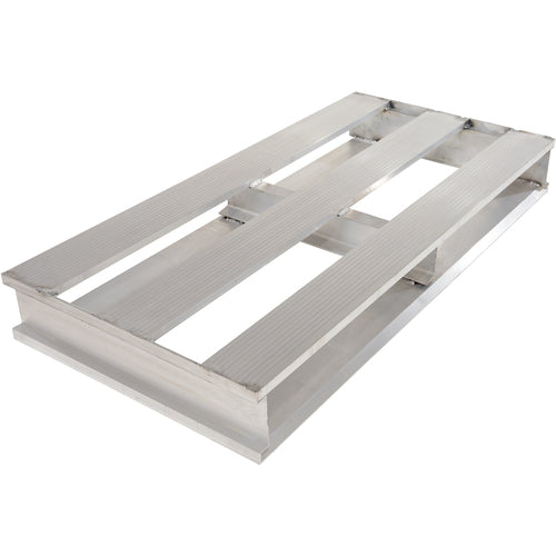 Heavy Duty Aluminum Half Pallet 48 × 24 - Exact Industrial Supply