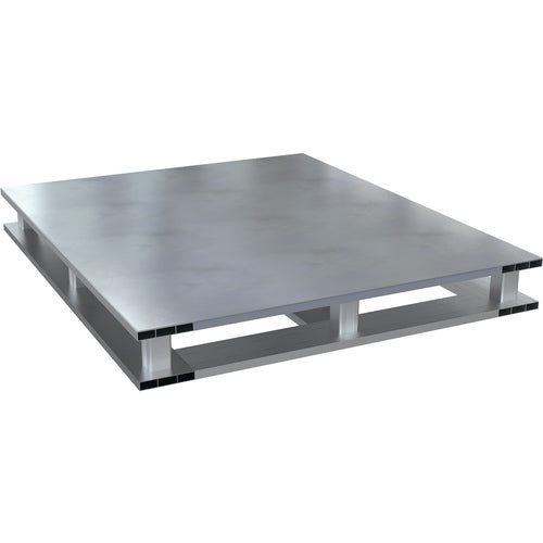 Hvy Duty Alum Solid Top Pallet 4K 4-Way 42 × 48″ - Exact Industrial Supply