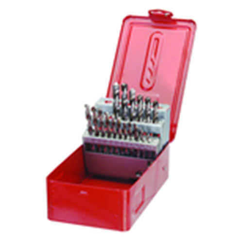 21 Pc. HSS Roll Forged Jobber Drill Set - Makers Industrial Supply