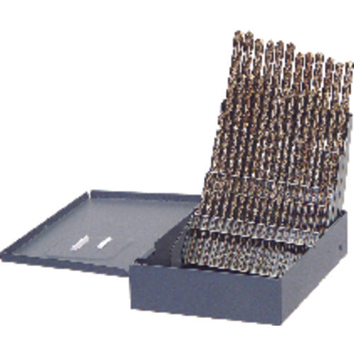 60 Pc. HSS Roll Forged Jobber Drill Set - Makers Industrial Supply