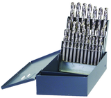 26 Pc. A - Z Letter Size Cobalt Bronze Oxide Screw Machine Drill Set - Makers Industrial Supply
