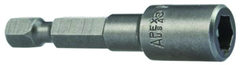 #M6N-0812-6 - 3/8" Magnetic Nutsetter - 1/4" Hex Drive - 6" Overall Length - Makers Industrial Supply