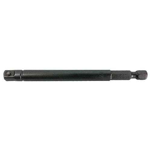 ‎#EX-250-4 - 1/4″ M Hex - 1/4″ M Square × 4″ Overall Length Extension - Makers Industrial Supply