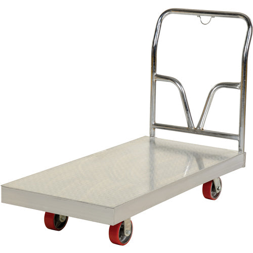 Alum Sheet Deck Platform Truck 36W × 72L - Exact Industrial Supply