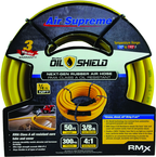 1/2" x 25' Oil Sheild Rubber Air Hose - Makers Industrial Supply