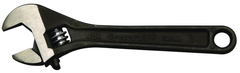 1/2" Opening - 4" OAL - Adjustable Wrench Black - Makers Industrial Supply