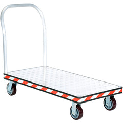 Alum Treadplate Platform Trk 24 × 48 - Exact Industrial Supply