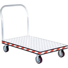 Alum Treadplate Platform Trk 30 × 48 - Exact Industrial Supply