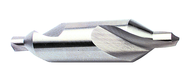 Size 10; 3/8 Drill Dia x 3-3/4 OAL 60° HSS Combined Drill & Countersink - Makers Industrial Supply