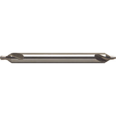 #3 × 3″ OAL 60 Degree HSS Long Combined Drill and Countersink Uncoated - Makers Industrial Supply