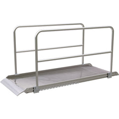 Alum Walk Ramp Handrail Overlap 96 × 38″