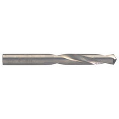 #40 Dia. x #40 Shank × 1″ Flute Length × 2″ OAL, Bright, Solid Carbide Drill