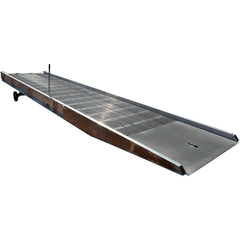 Aluminum Yard Ramp 16K lb 86″W × 360″L - Exact Industrial Supply