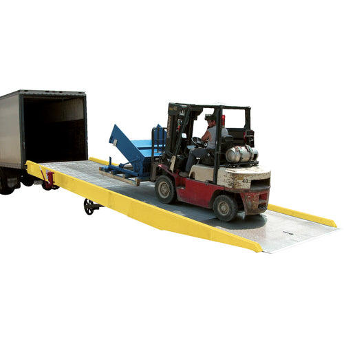 Yard Ramp Option-Yellow Curb Paint - Exact Industrial Supply