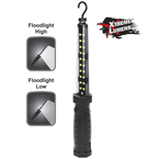 LED Rechargeable Work Light w/AC&DC Power Supply - Makers Industrial Supply