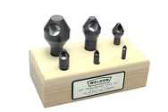 6 Pc. HSS 90° Deburring Set - Makers Industrial Supply