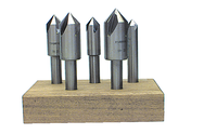 5 pc. HSS 82 Degree Countersink Set - Makers Industrial Supply