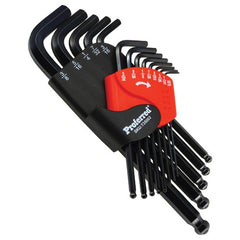 13 Pieces Long Arm Ball Hex Key Set - Fractional - Makers Industrial Supply