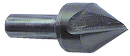 1-1/2" Size-3/4" Shank-60° Single Flute Countersink - Makers Industrial Supply