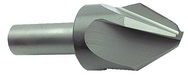 3/4" Size-1/2" Shank-82° 2/4 Flute Single End 3N1 Drill Point Countersink - Makers Industrial Supply