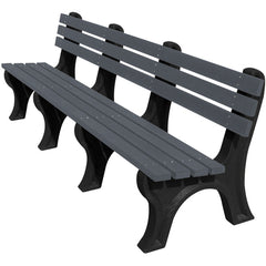 Bench Economy Backed 96 Bk Leg Char Seat - Exact Industrial Supply