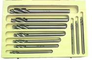 10 Pc. HSS - #4 - 1/2" - 1/32" Oversized Pilots-Capscrew Counterbore Set - Makers Industrial Supply