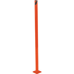 Steel Pipe Safety Bollard 42″ × 1.75″ Orange